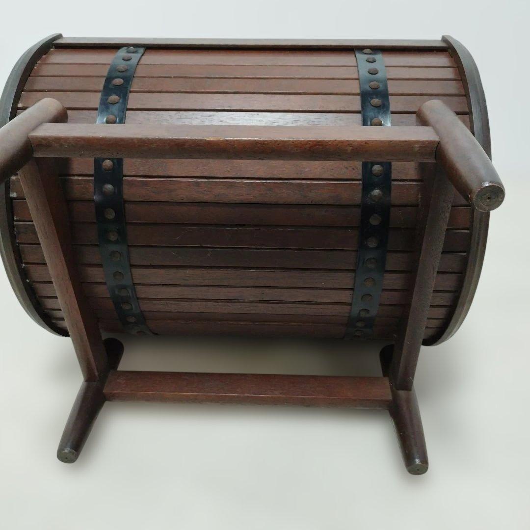 【引き取り歓迎】オールドカリモク サイドテーブル マガジンラック 花台