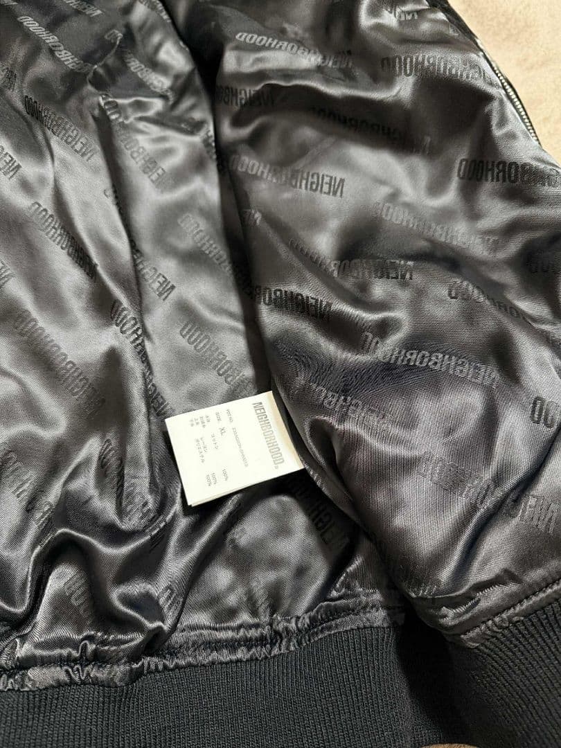 黒ドラゴン縫取 未使用 別珍 龍 スカジャン unisex 美品 vintage