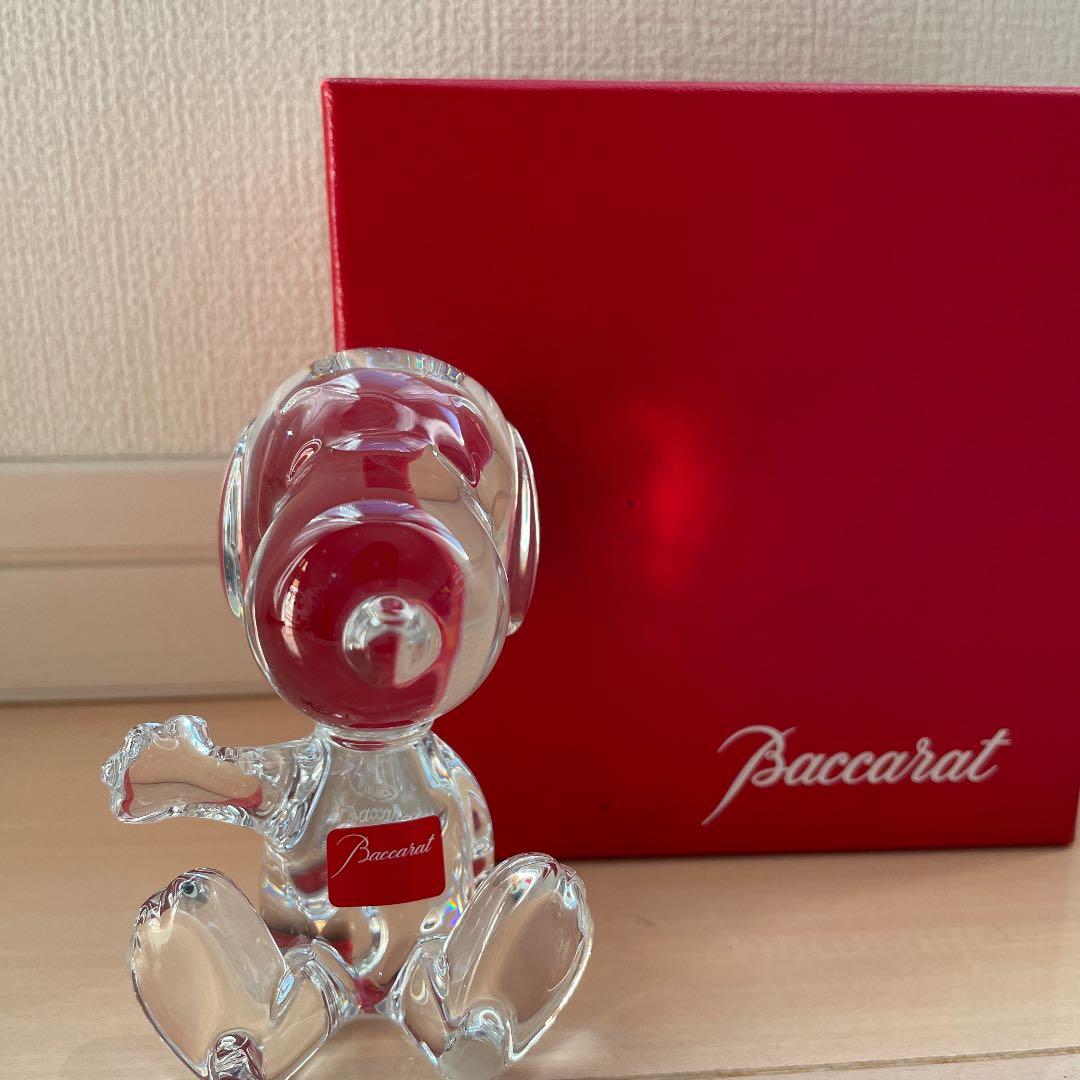 【新品・未使用】バカラ ウェルカム スヌーピー