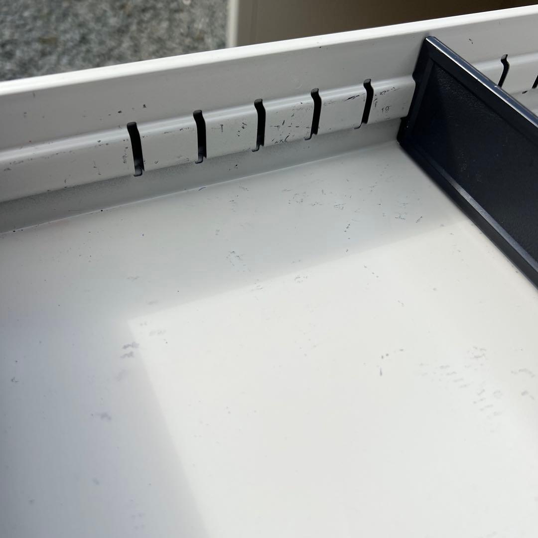 UCHIDA ウチダ 片袖 オフィスデスク内田洋行 パソコンデスク3段袖 事務机