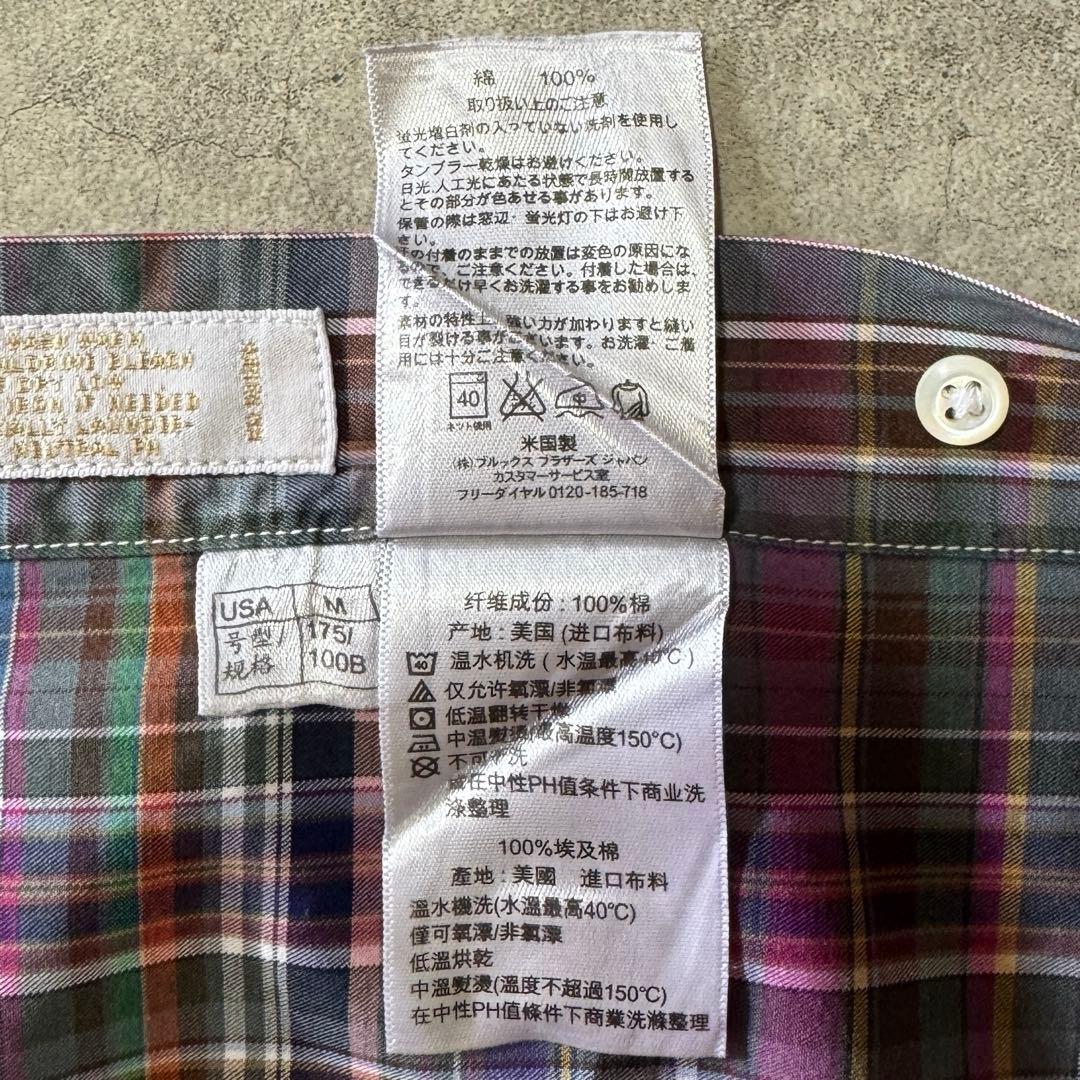 USA製 ブルックスブラザーズ ボタンダウンシャツ ゴールデンフリースライン