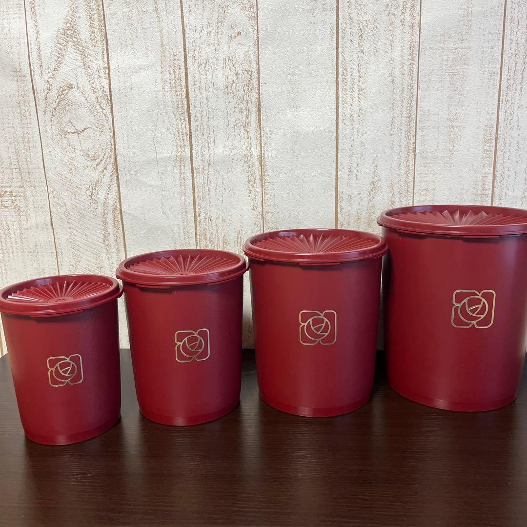 新品未使用　タッパーウェア グランプリデコレーター セット レトロ