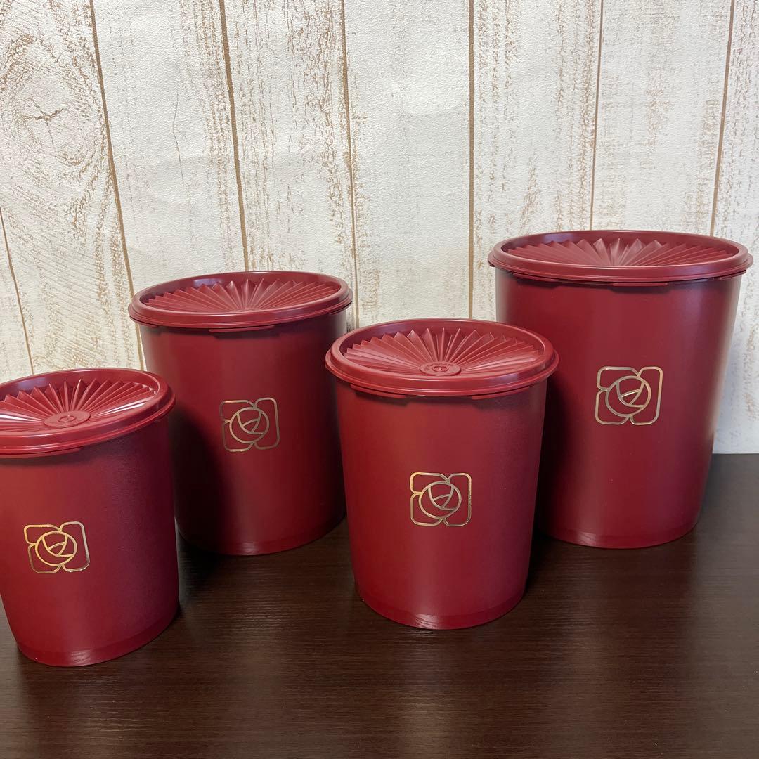 新品未使用　タッパーウェア グランプリデコレーター セット レトロ