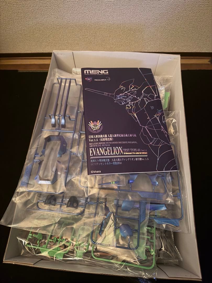 エヴァンゲリオン初号機プラモデル　※本日限定