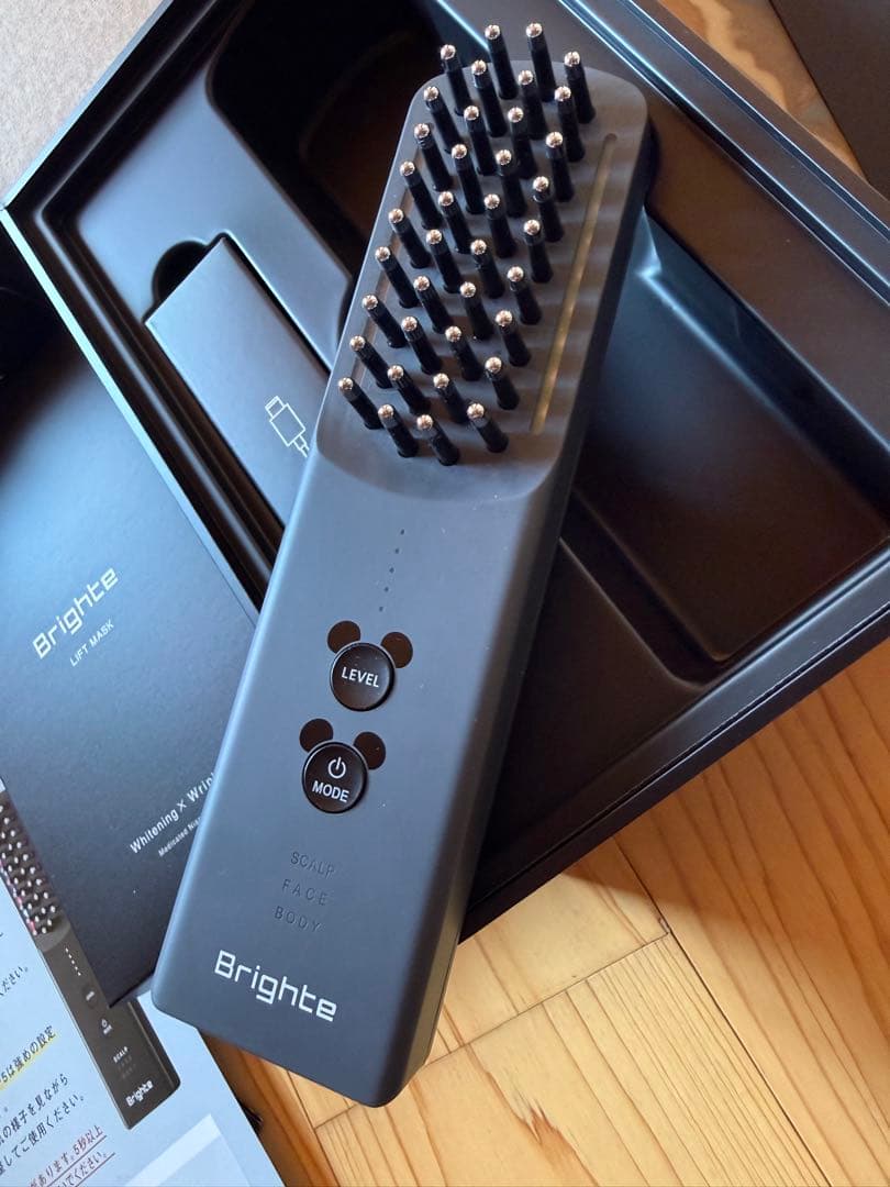 ブライト☆エレキブラシ＋限定ミッキーセット1式☆2026年1月購入☆新品同様