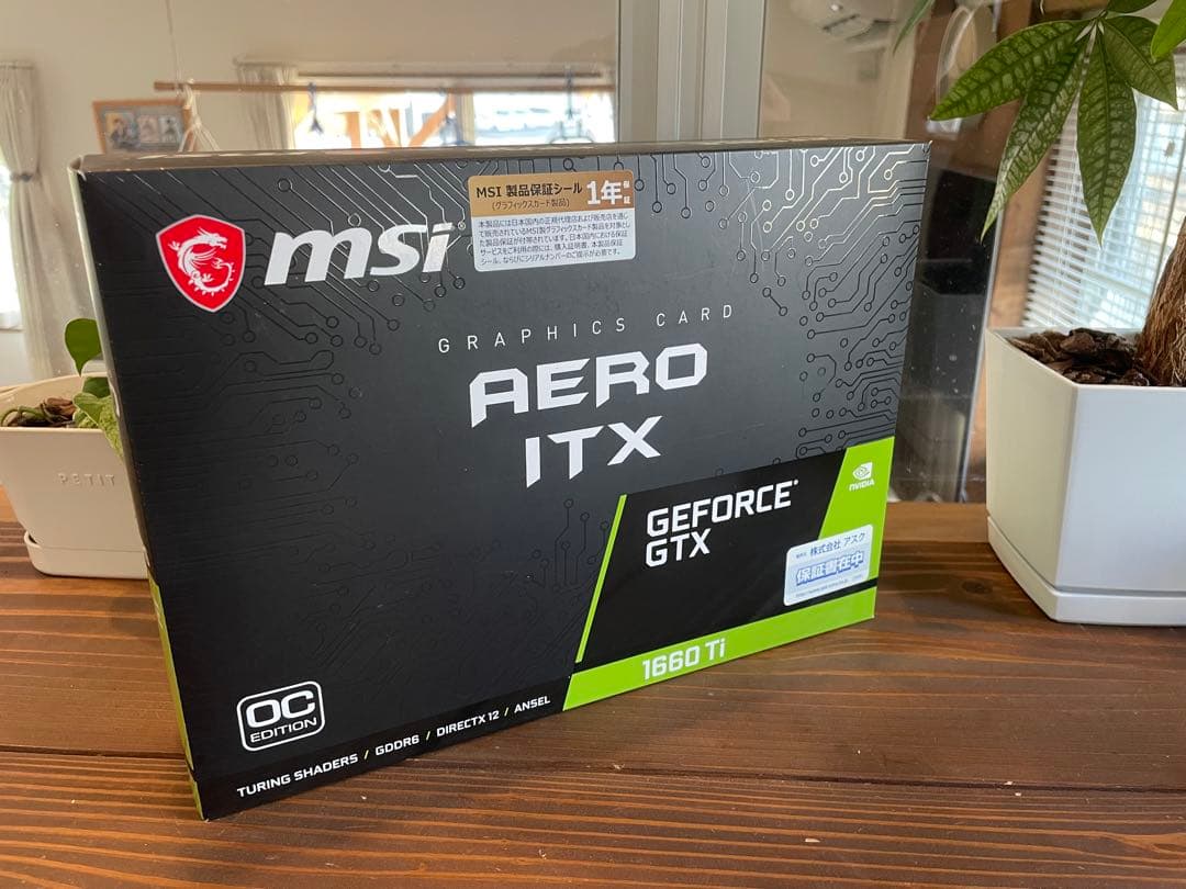 グラフィックボード・グラボ・ビデオカード MSI AERO ITX GeForce GTX 1660 Ti 6G OC
