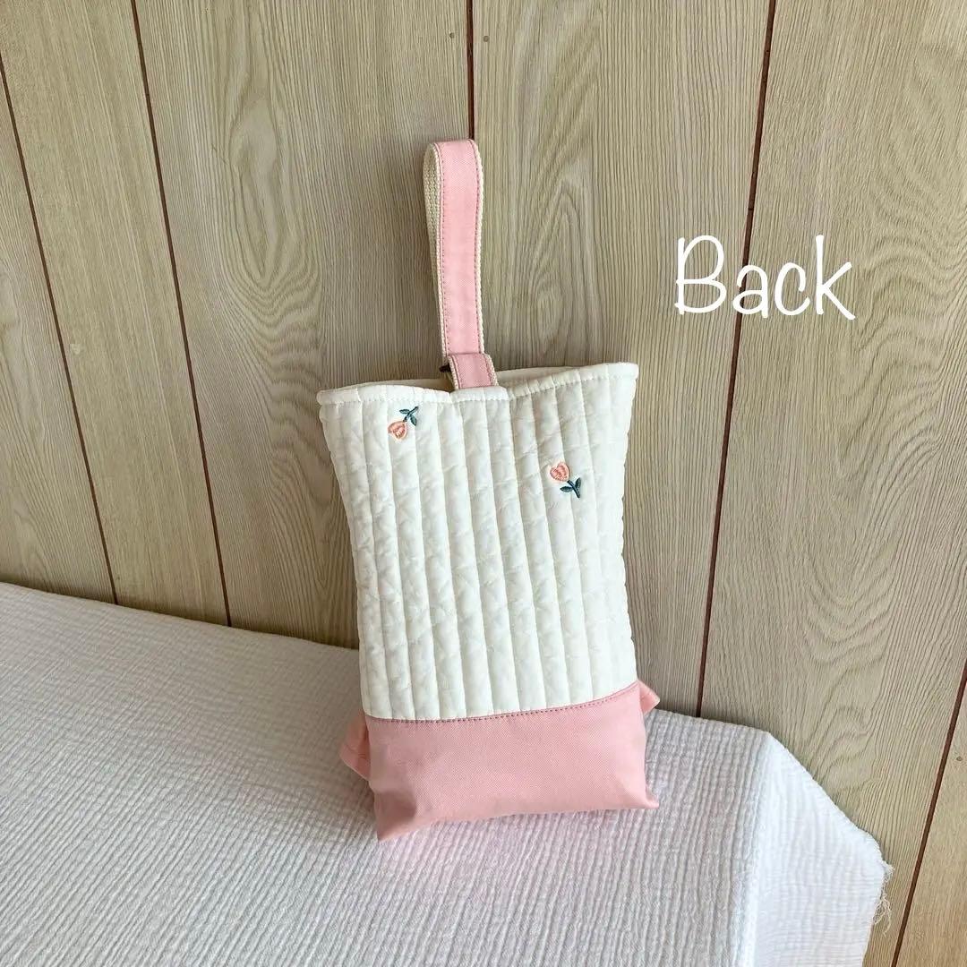 ヌビ ハート チューリップ レッスンバッグ 入園入学 ピンク 体操着袋 上履き袋