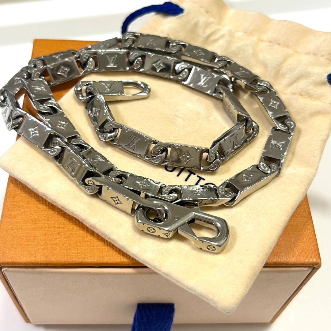 しぃ です！LOUISVUITTON モノグラム タイドアップ ネックレス