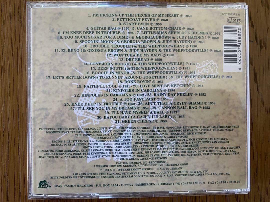 Merle Travis ５枚組CDボックス　豪華ブックレット付き