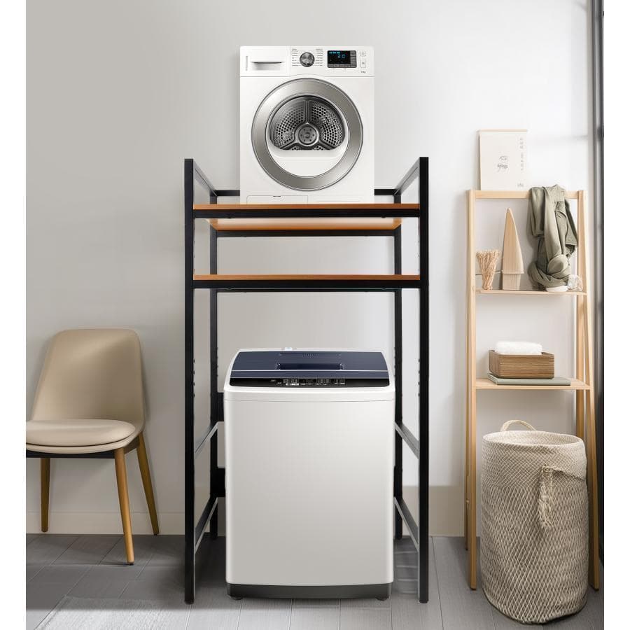 乾燥機ラック 洗濯機 乾燥機ランドリー洗濯収納 洗濯用品 分解型ブラック