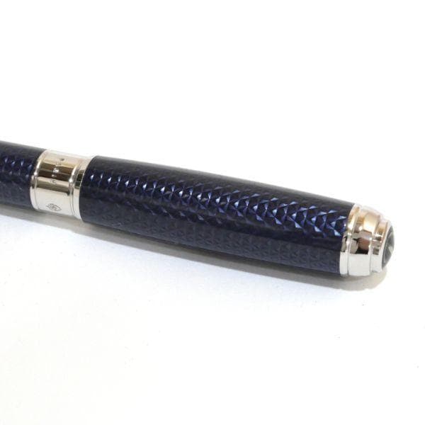 デュポン S.T.Dupont 415104M ギヨシェ ブルー ボールペン