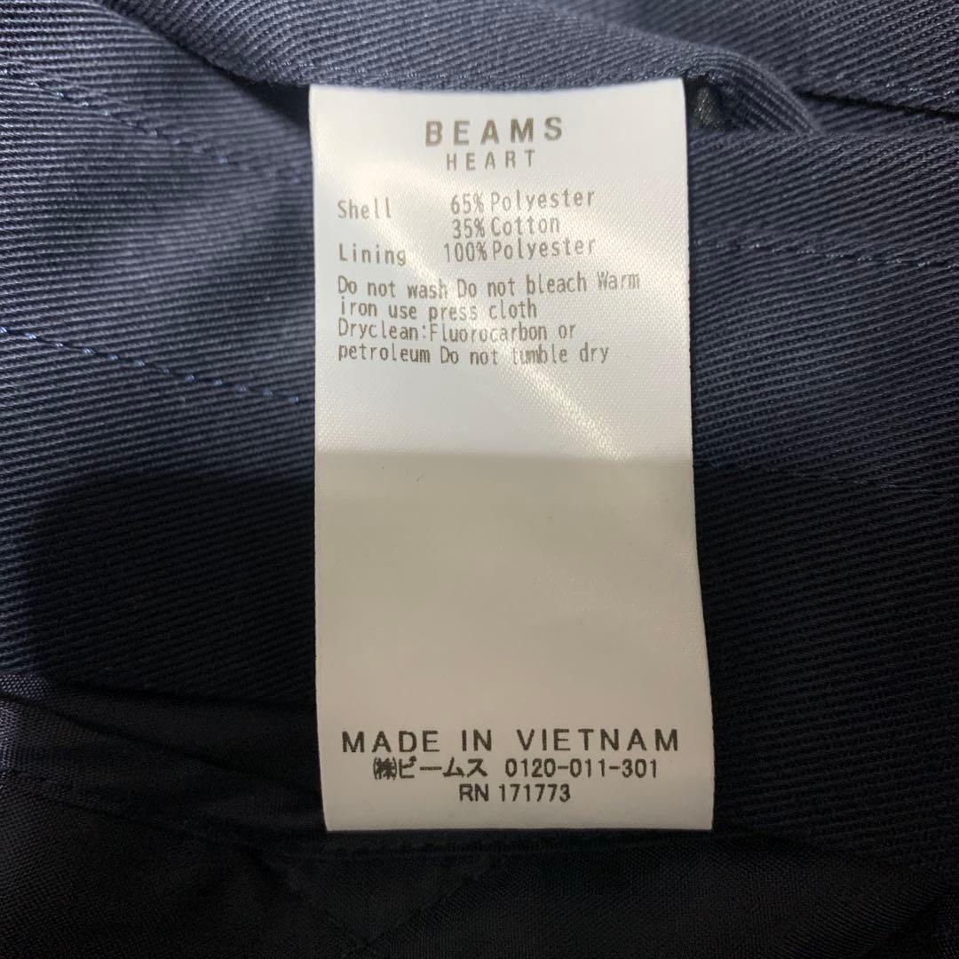 完売【新品未使用】BEAMS HEART撥水 ギャバジン ステンカラーコート M