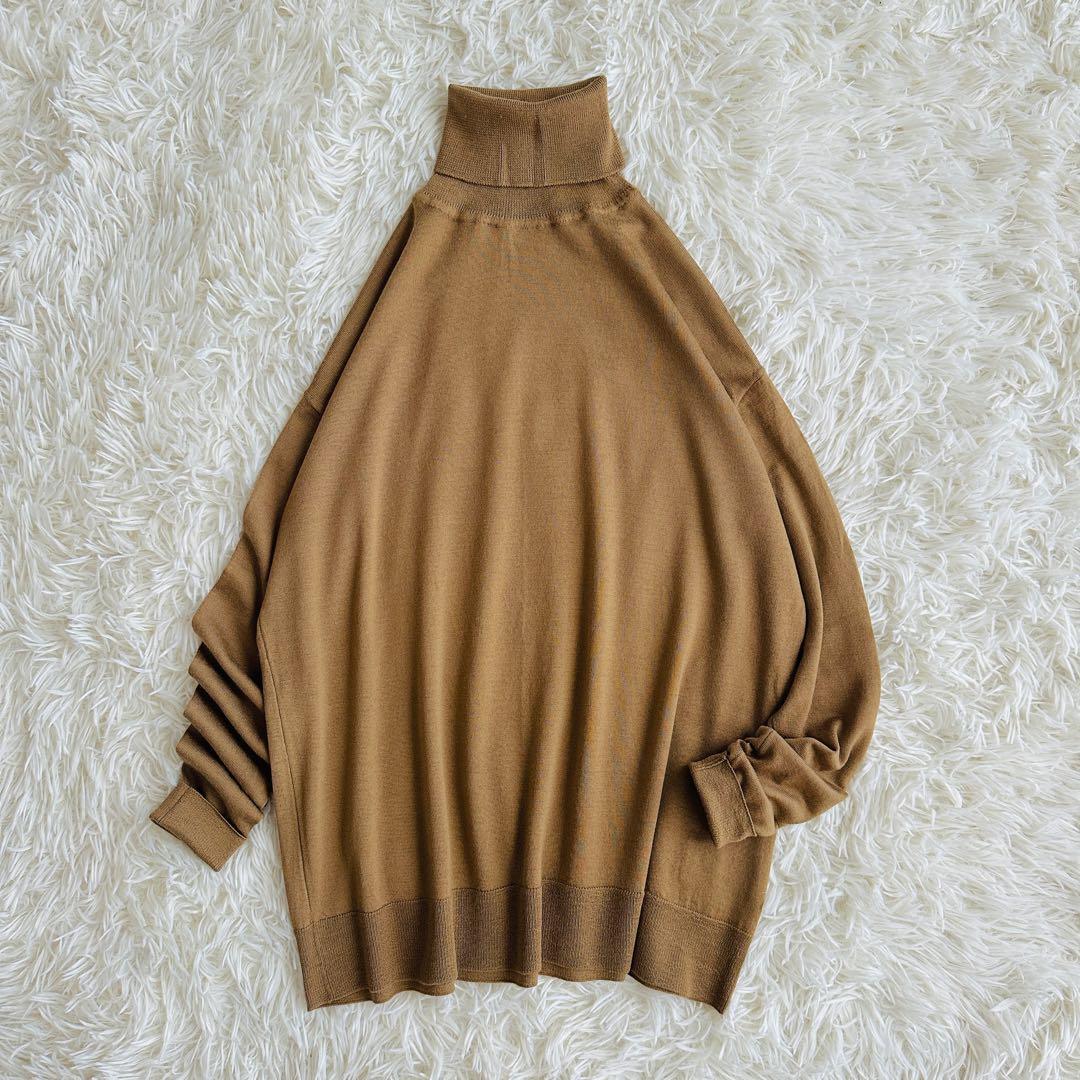 美品✨ドゥーズィエムクラス MILLENNIUM タートルネック キャメル