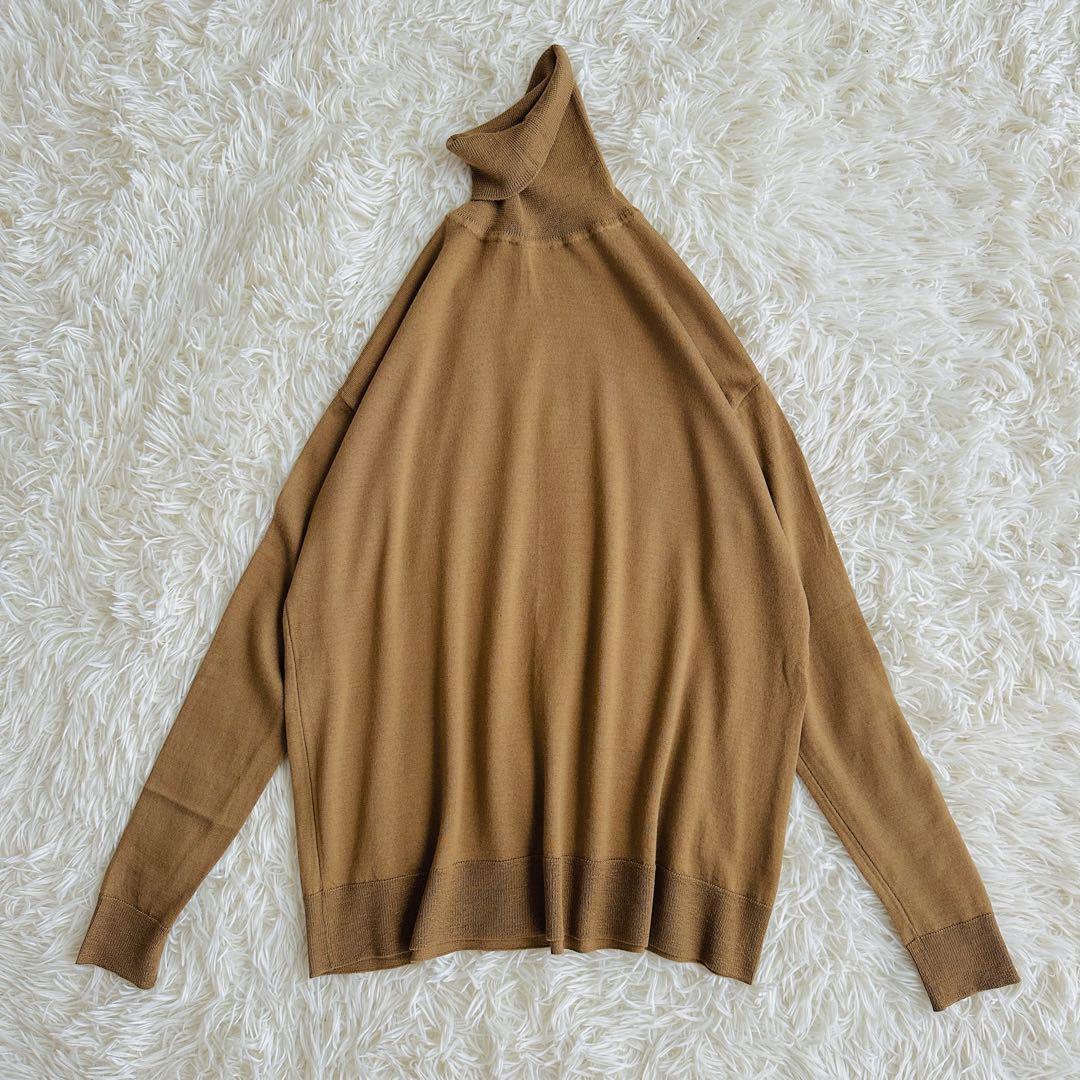 美品✨ドゥーズィエムクラス MILLENNIUM タートルネック キャメル