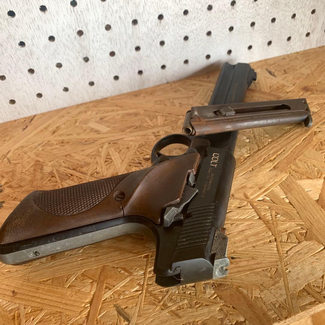 コルトモデルガン 木製ハンドル