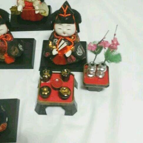 雛人形　昭和のヴィンテージ物　雛壇欠品　送料込み