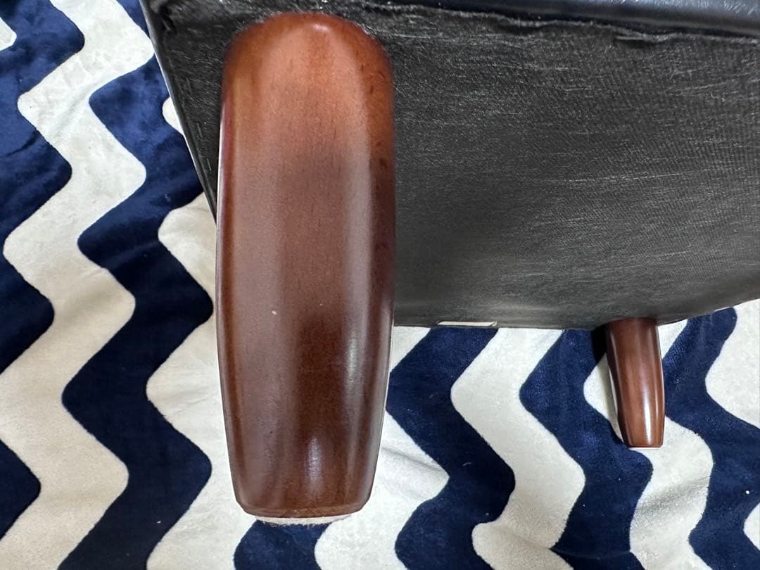 【値下げ】カリモク60 オットマン　スツール　ブラック