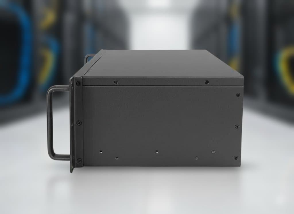 【新品】 3U ラックマウントサーバー ケース ブラック 19インチ