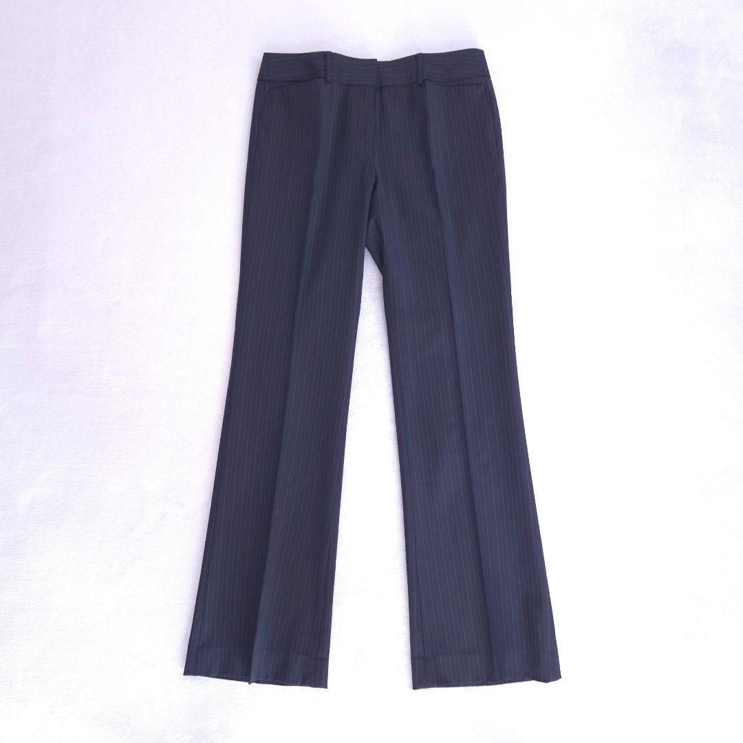 美品 アイシービー スーツ L セットアップ ストライプ ジャケット パンツ