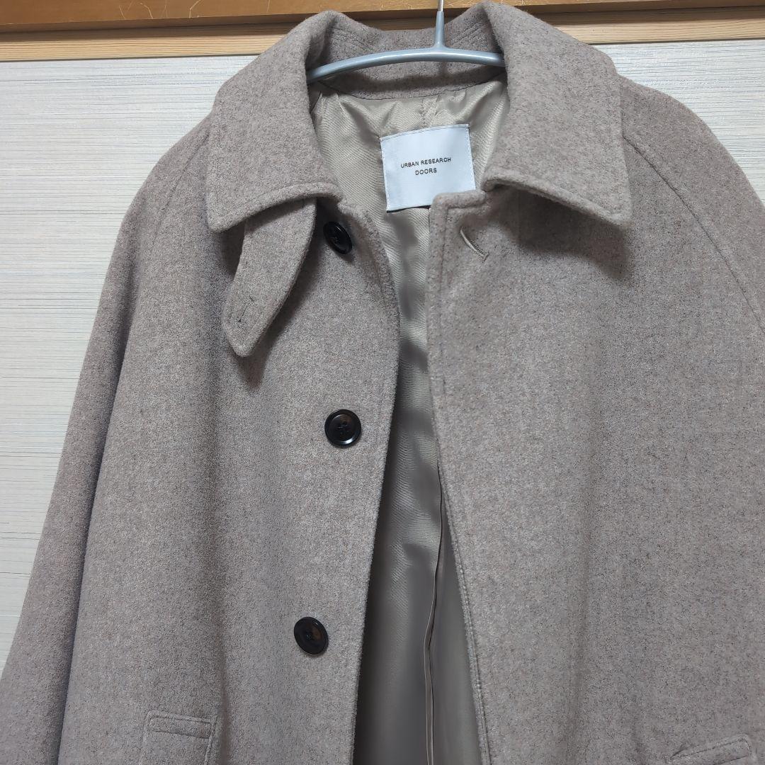 ウールバルマカーンコート　アーバンリサーチドアーズ　Sサイズ　ウール100