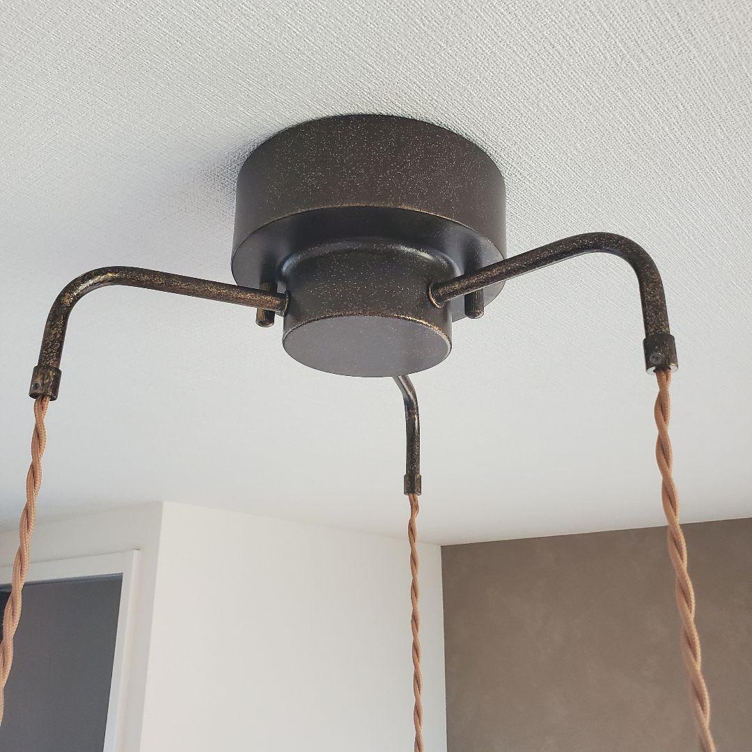 【極美品】Etoile エトワール 3灯星型ペンダントライト IND-020-3