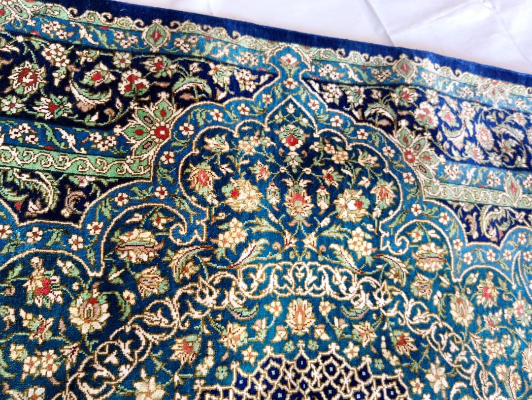 シルク、ペルシャカーペット