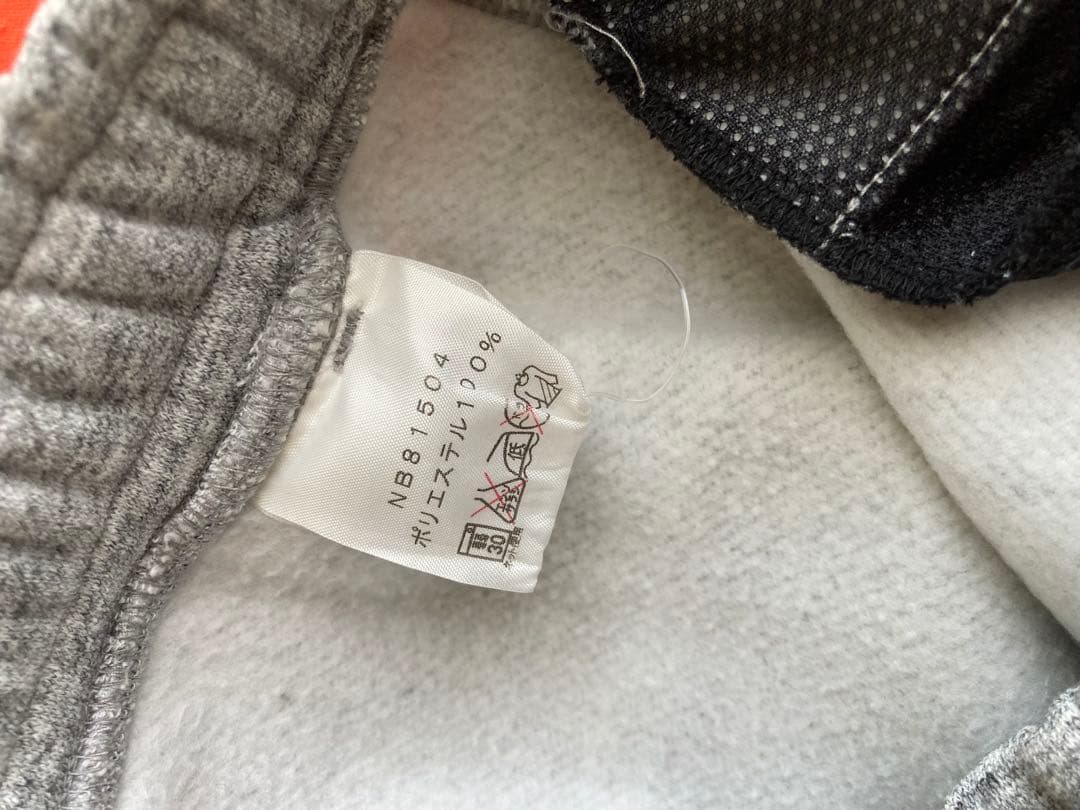 ノースフェイス スエットパンツ　グレー　XL