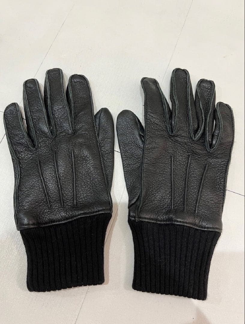 極美品　マルジェラ　ラムレザー グローブ　手袋 黒