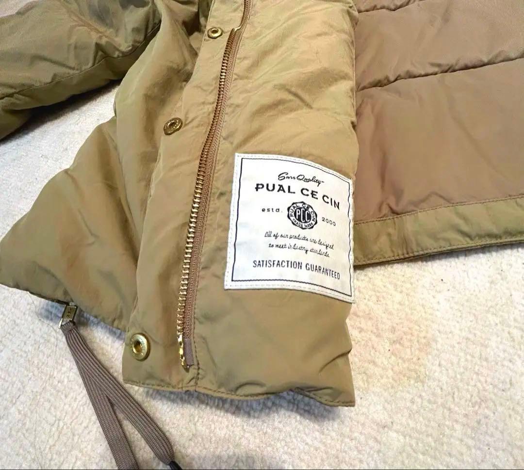 PUAL CE CIN フレンチダックダウン サイドジップジャケット