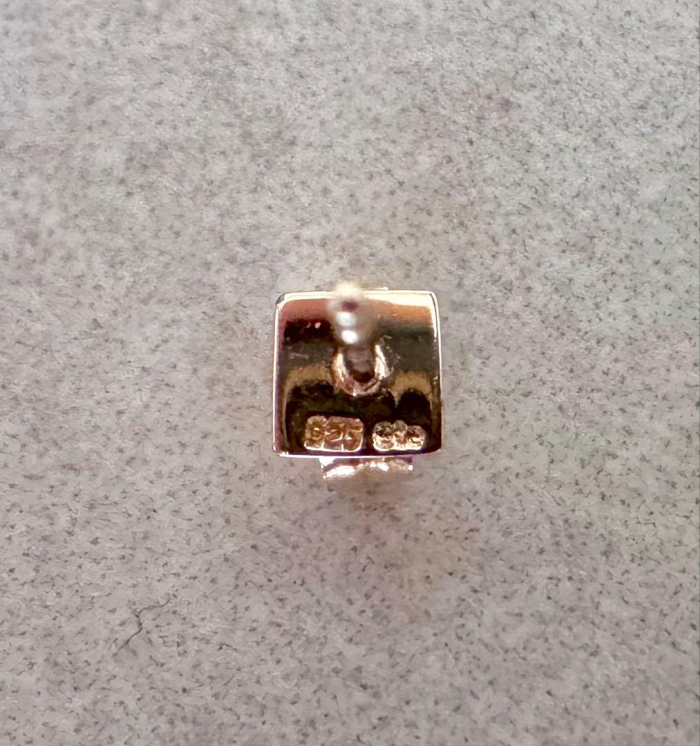 ete ピアス スタッズ k18 925 イエローゴールド エテ