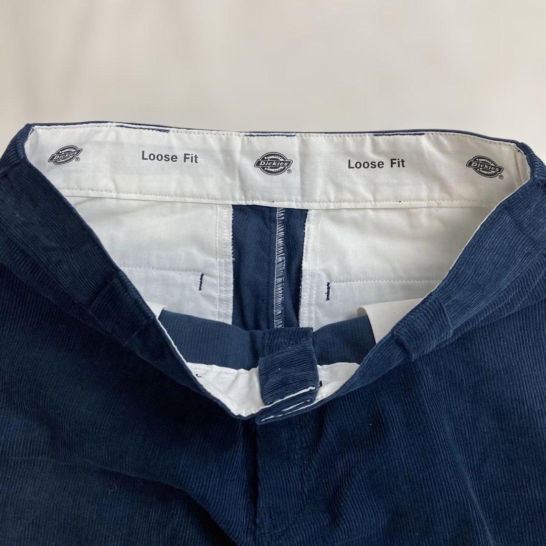 【勝徳】ディッキーズ　コーディロイ セットアップ　ネイビー　ジャケット