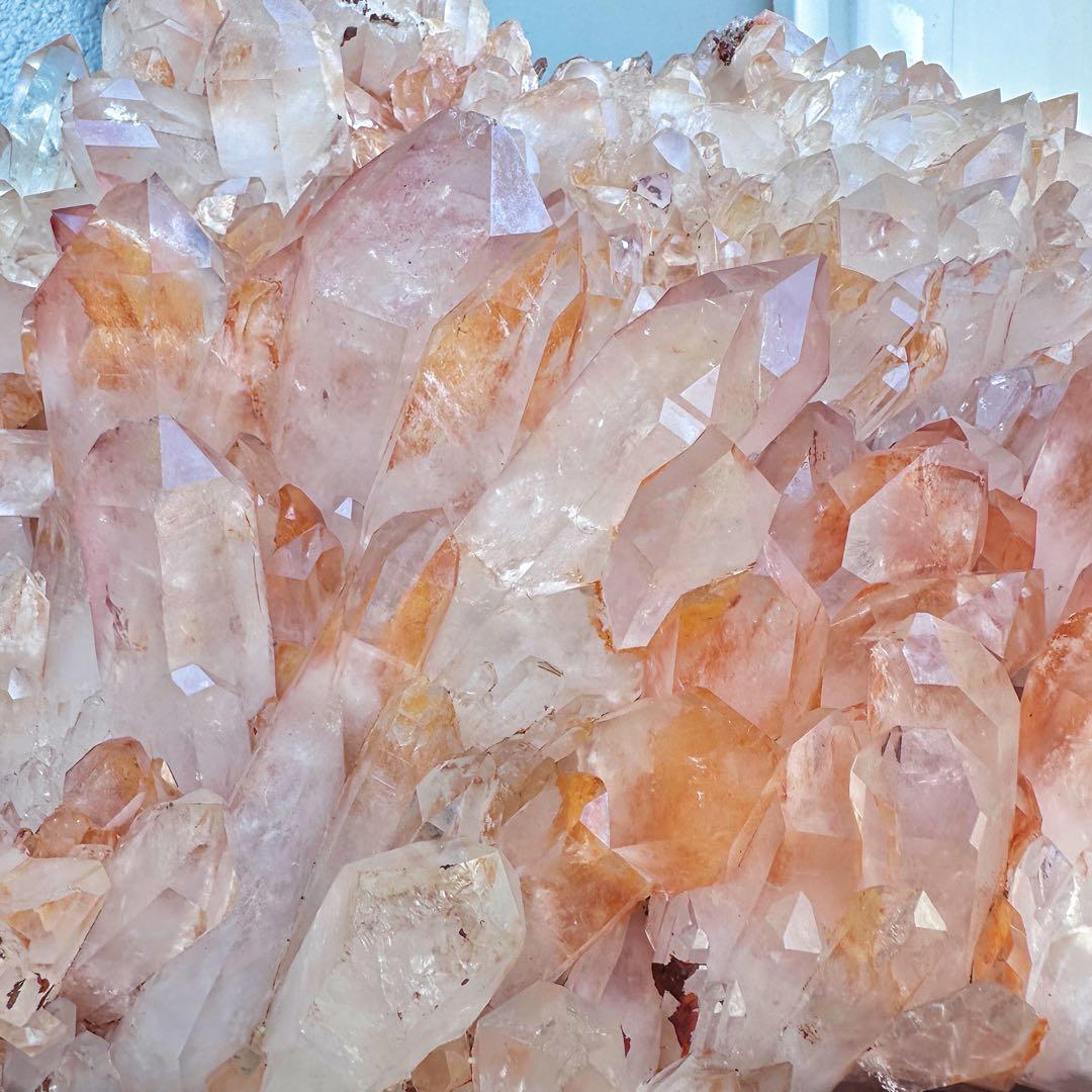 巨大❗希少❗️超綺麗♡キラキラ☆超強いパワーピンクヒマラヤ水晶クラスターA1439