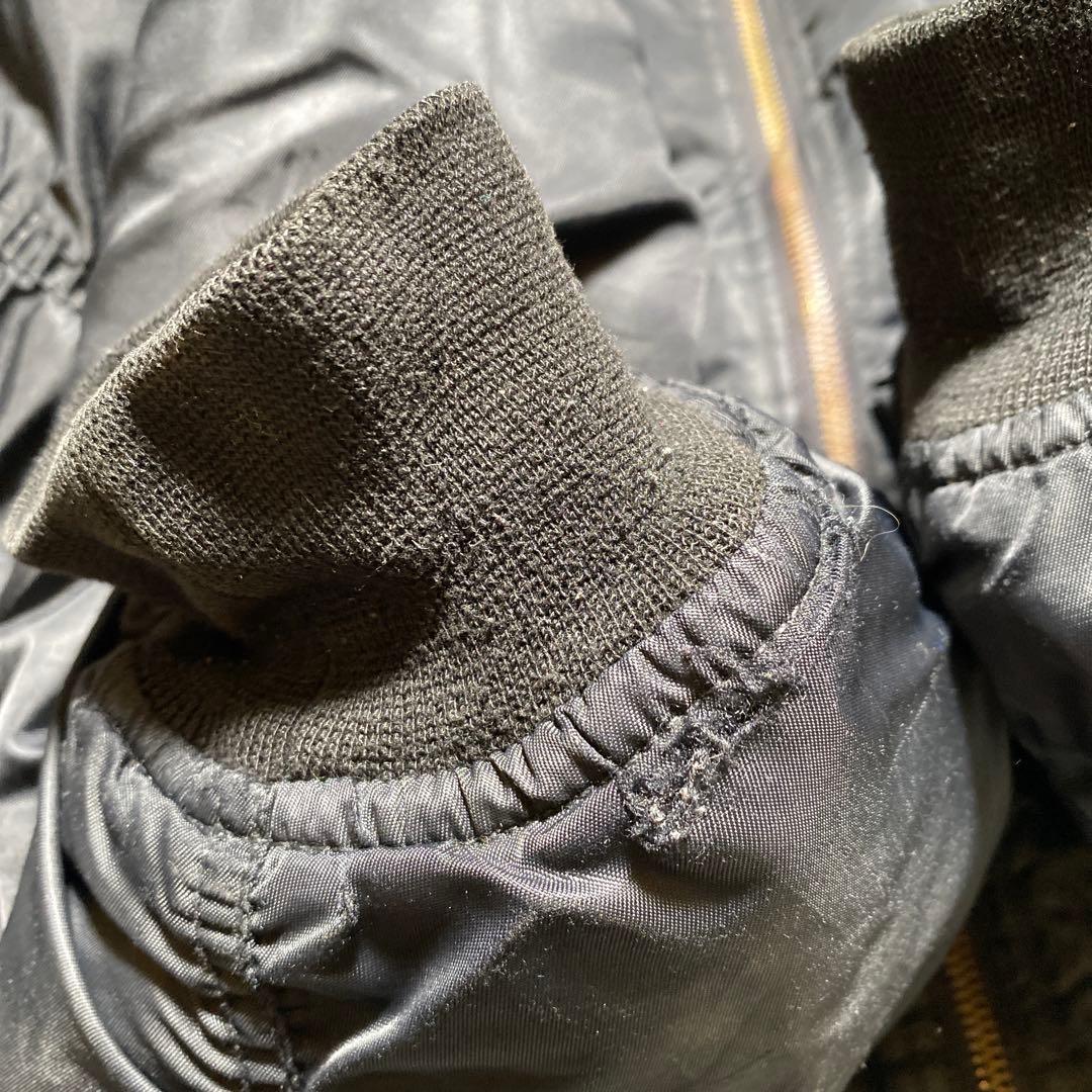 アメリカンカスタムバイクMA-1 フライトジャケット Lサイズ バイカー