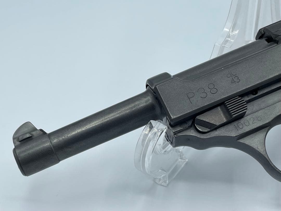 未発火 マルシン ワルサーP38 ミリタリー エクセレントHW モデルガン
