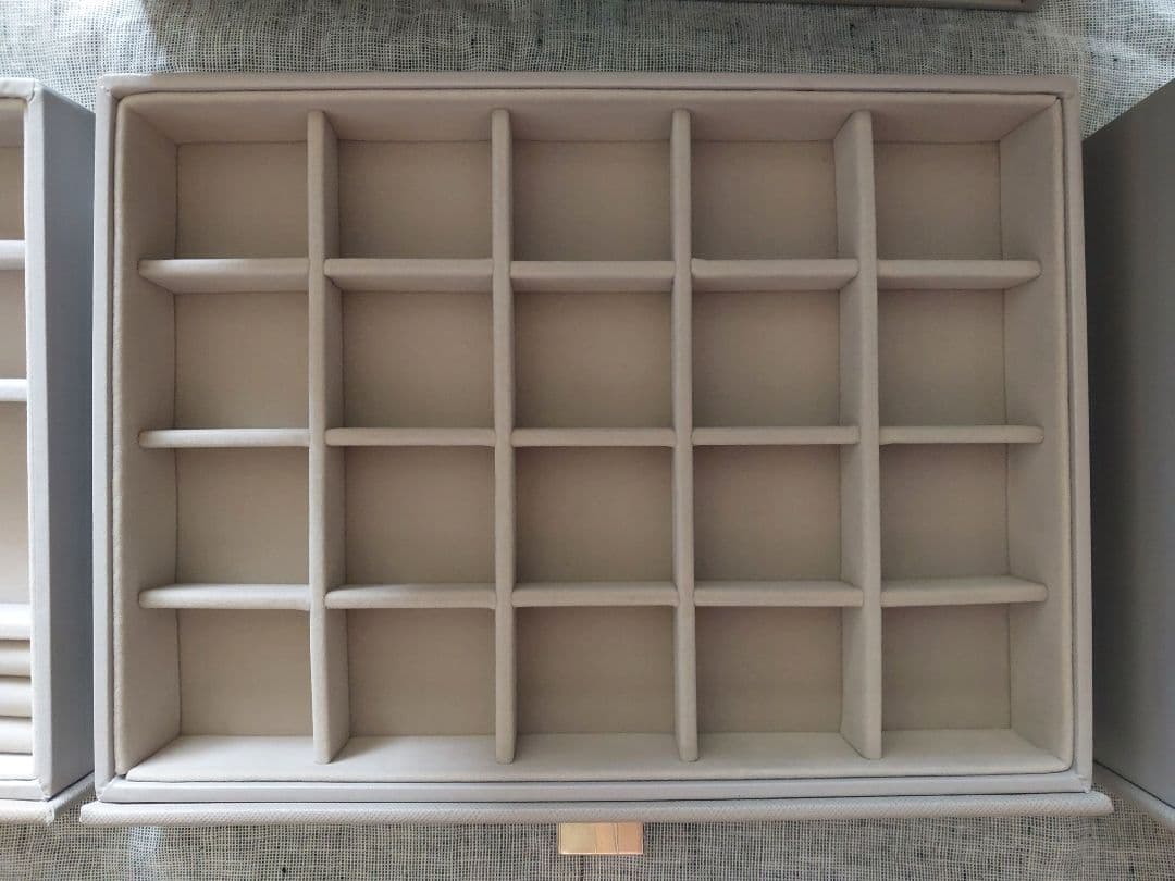 ★未使用★スタッカーズ Classic Drawr 3個セット＆時計クッション