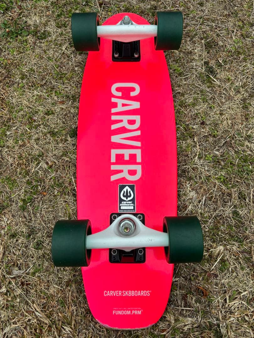 【正規品】CARVER SK8BOARDS FUNDOM.PR スケートボード