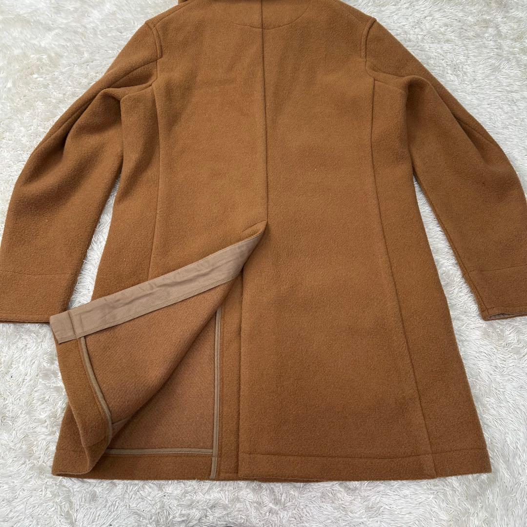 ✨希少✨大きいサイズ ダントン ウールモッサ フード付 コート キャメル 2XL