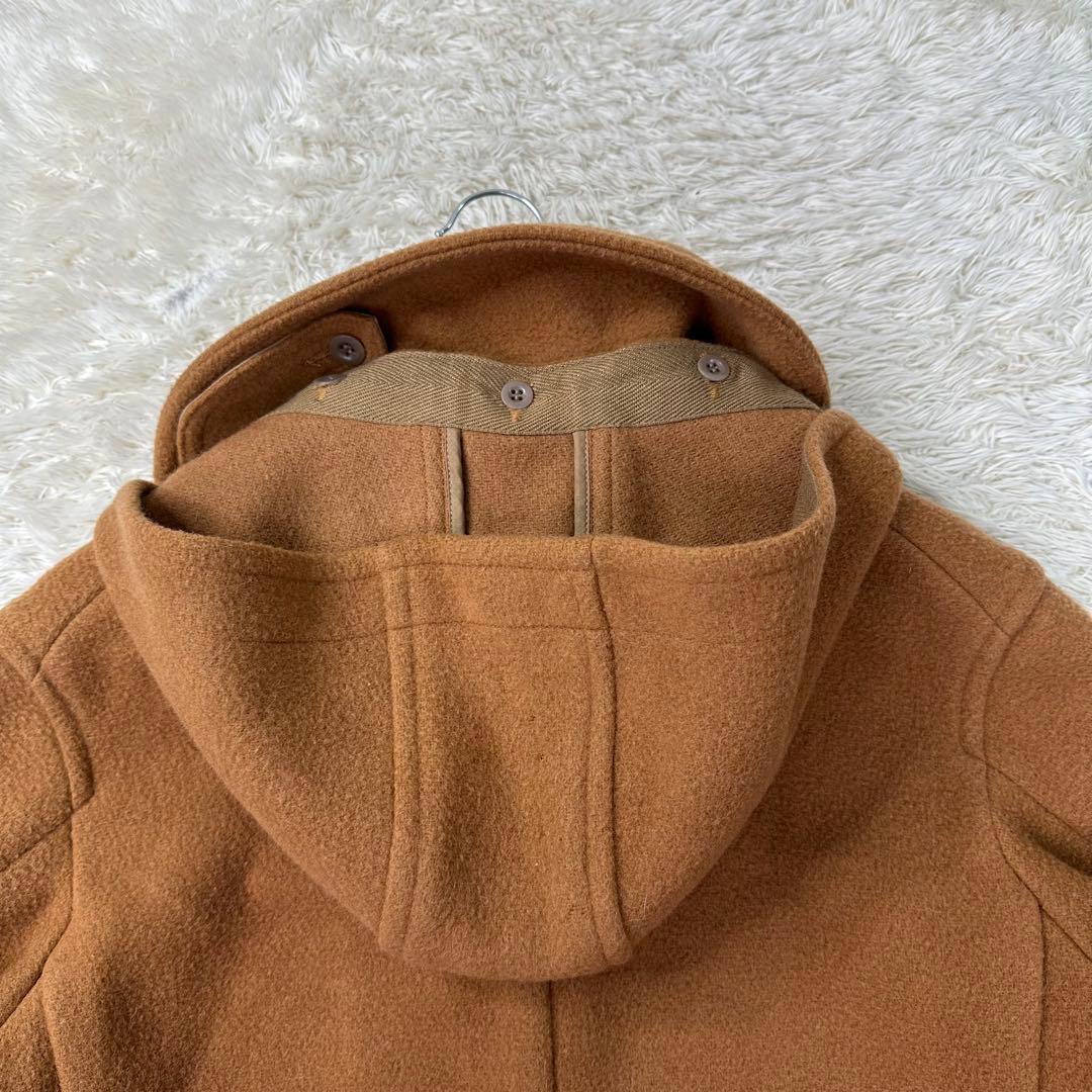 ✨希少✨大きいサイズ ダントン ウールモッサ フード付 コート キャメル 2XL