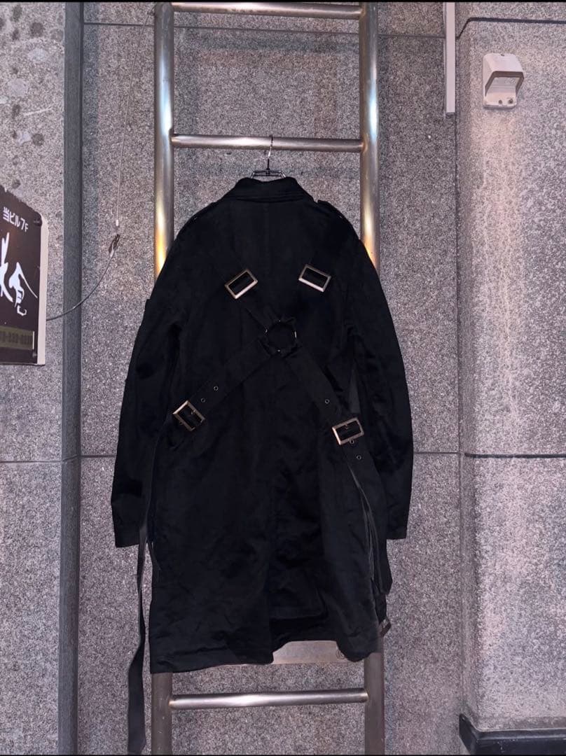 ジャケット・アウター 00s black peace now coat jacket
