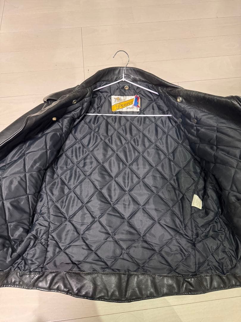【しゅん】90s SCHOTT 618 ダブルライダースジャケット 38