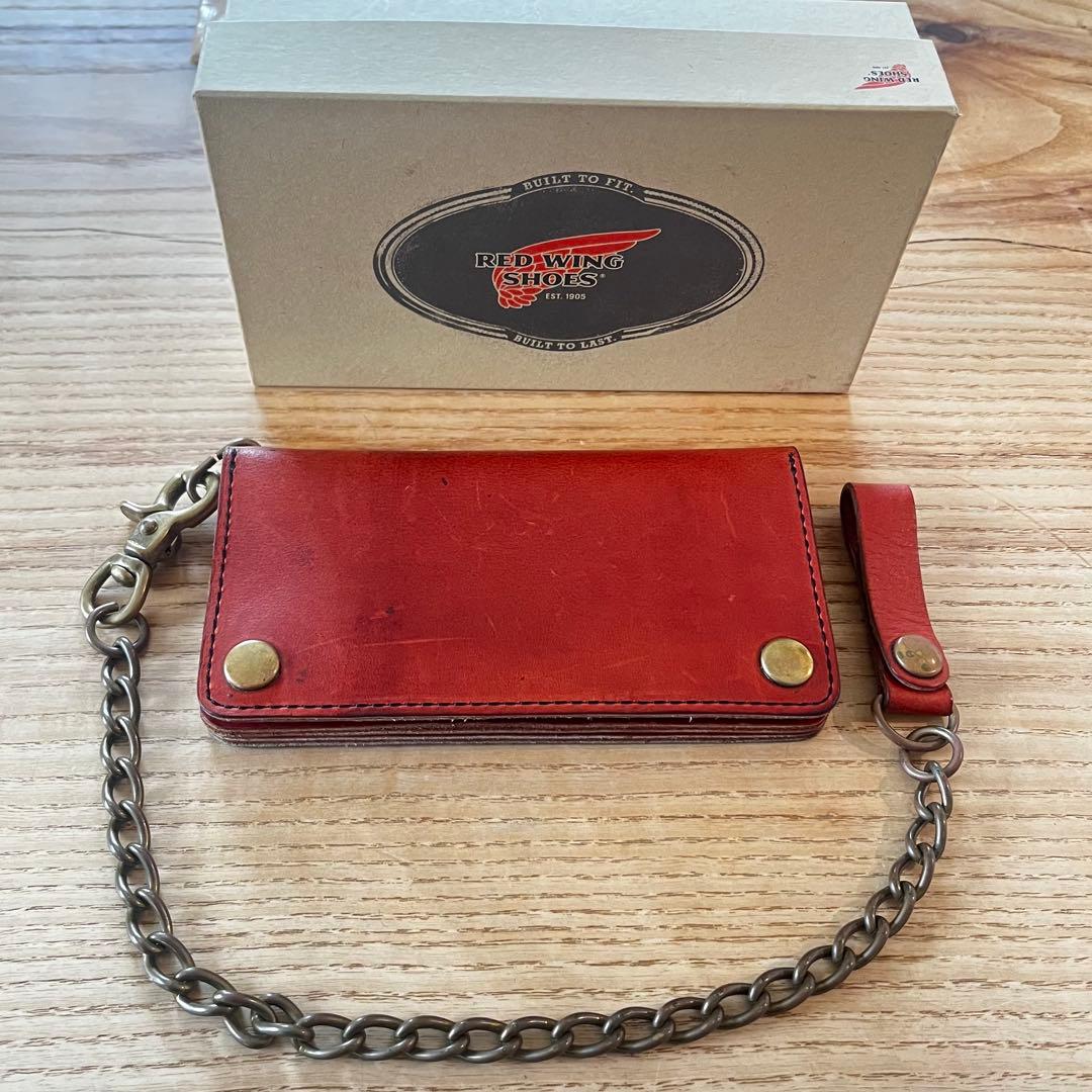レッドウィング 本革ウォレットチェーン長財布 箱付