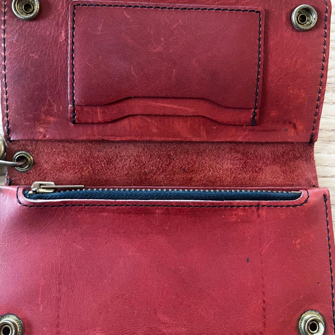 レッドウィング 本革ウォレットチェーン長財布 箱付