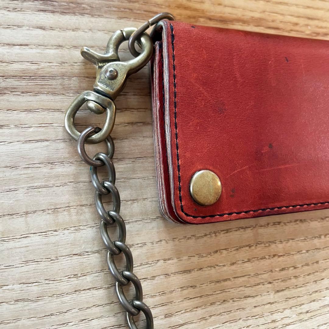 レッドウィング 本革ウォレットチェーン長財布 箱付
