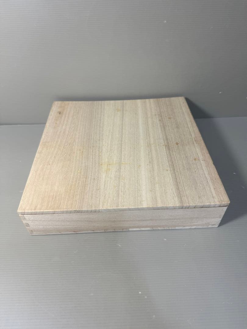 2563 肥前有田焼　染付山水　絵皿　未使用