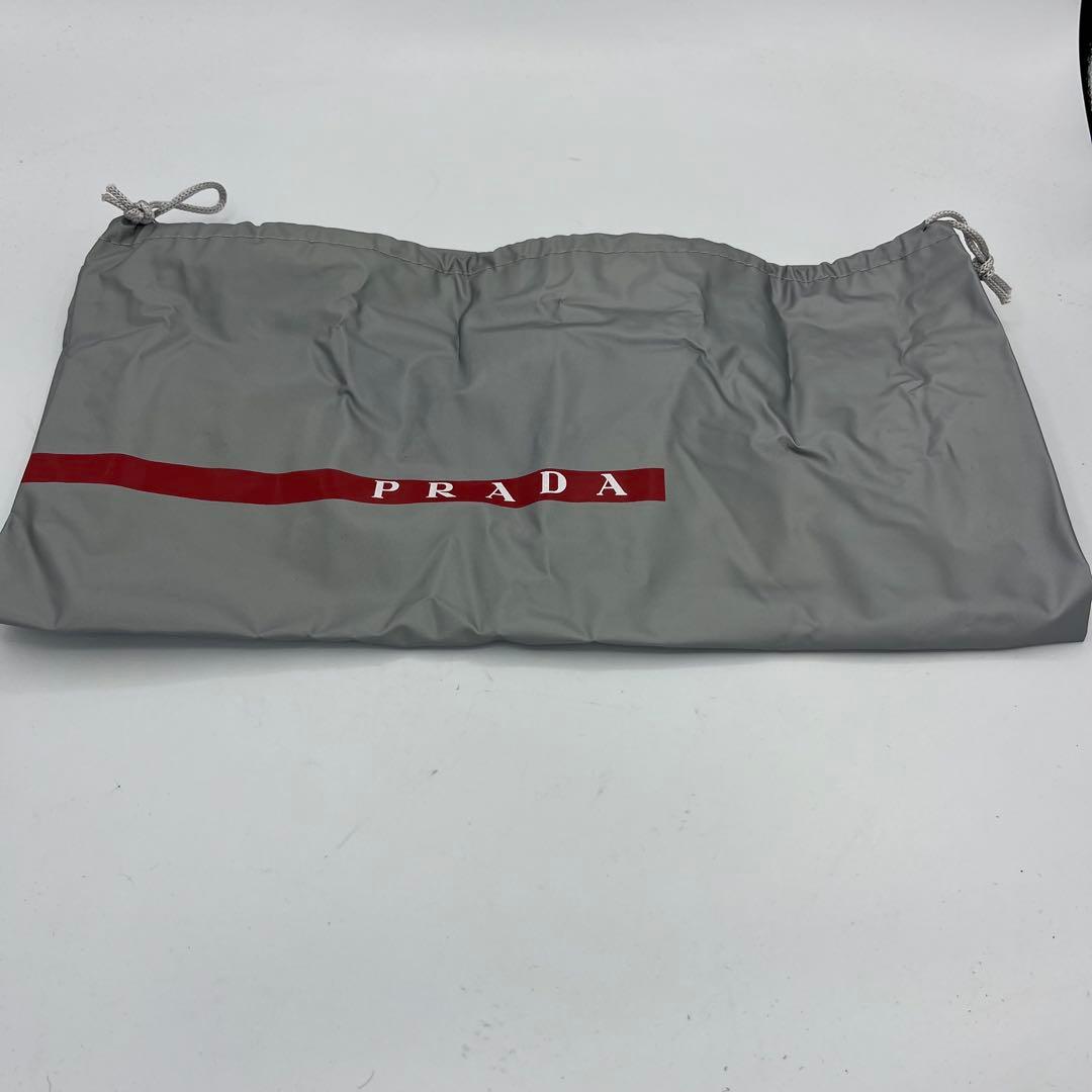 極美品　PRADA グレー　ナイロン スニーカー　36