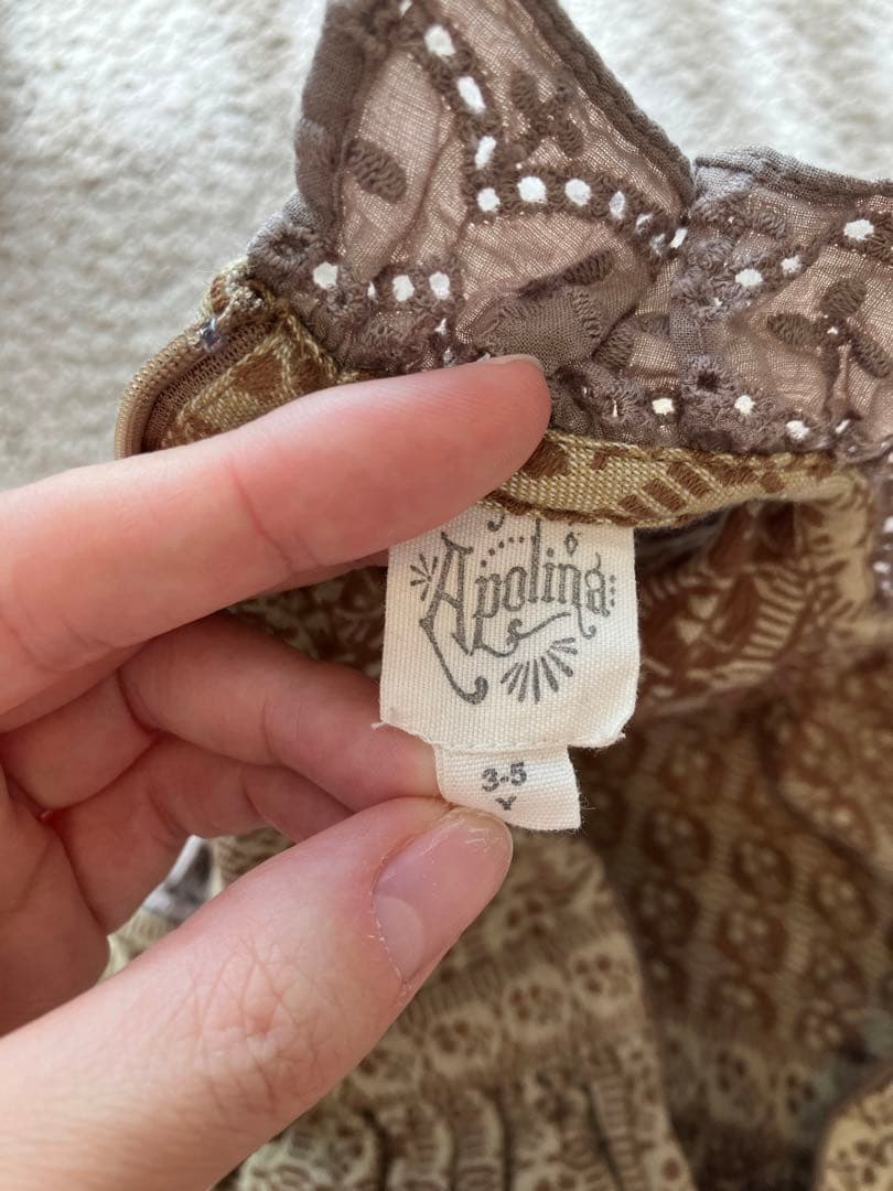 まりも様【apolina】ワンピース　3-5y