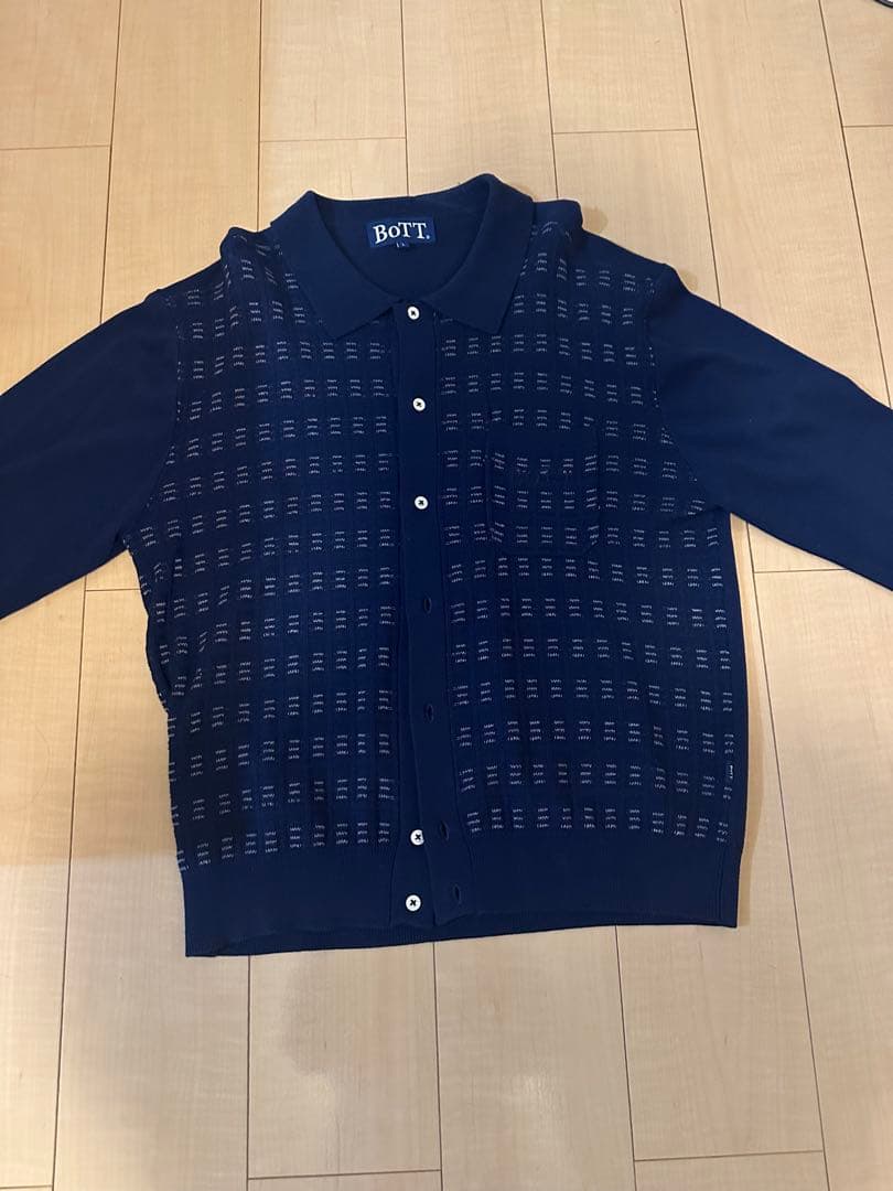 BoTT ネイビー ポロニット