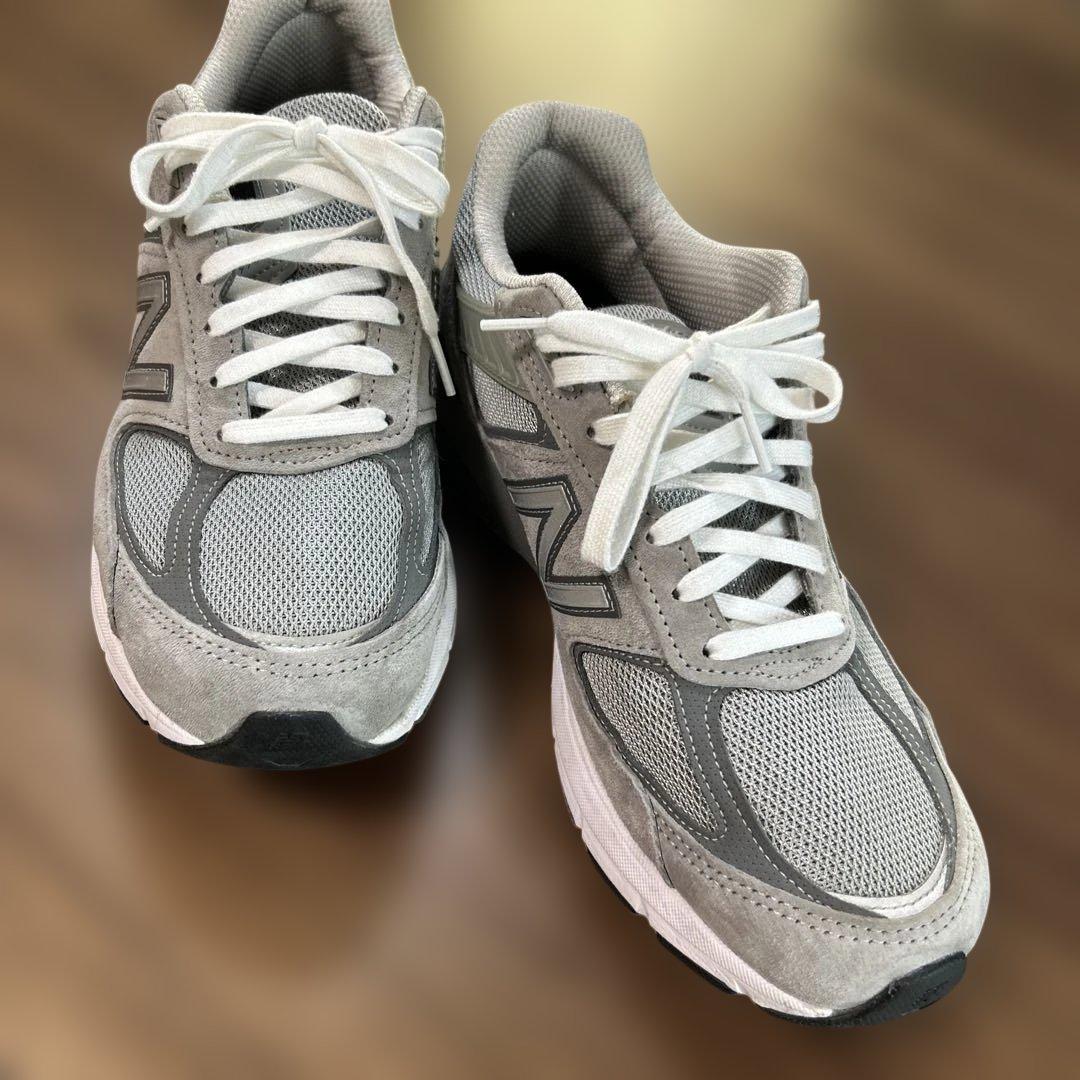 (美品)new.balance. 990v5 メンズスニーカー28㎝