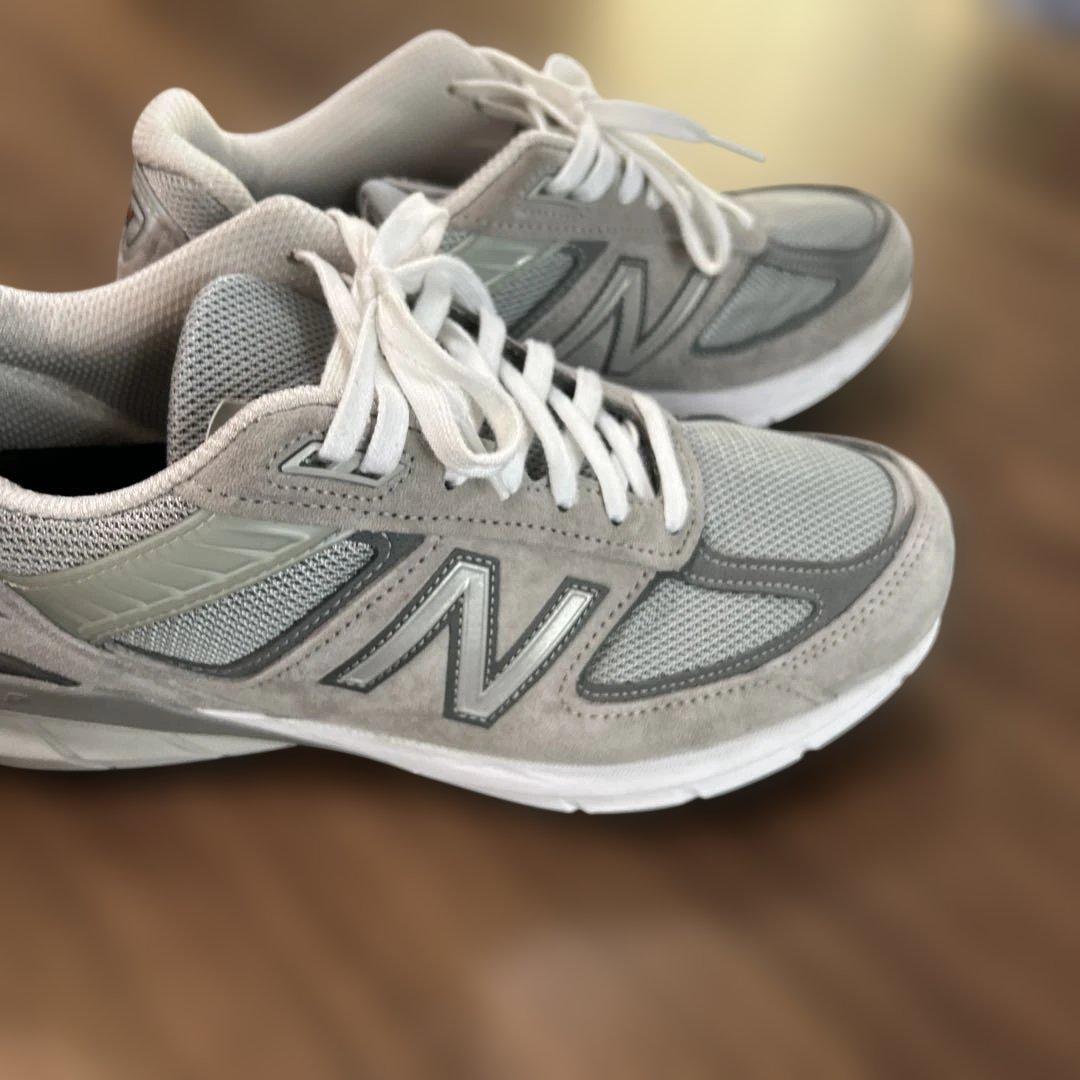 (美品)new.balance. 990v5 メンズスニーカー28㎝