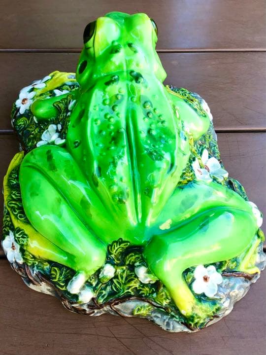 カエル 蛙 オブジェ 陶器 置物 オーストラリア